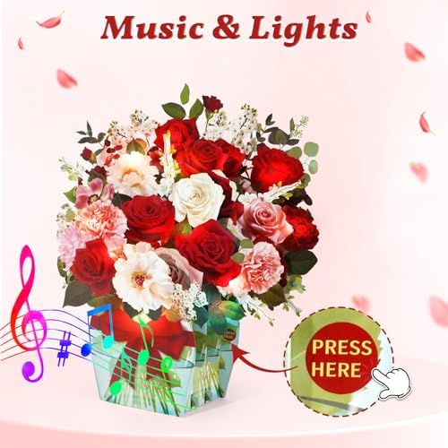 Rose card with envelope
