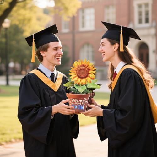 Graduation thank you sunflower card