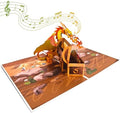 Dragon Birthday Card with Music & Lights – 3D Pop-Up
