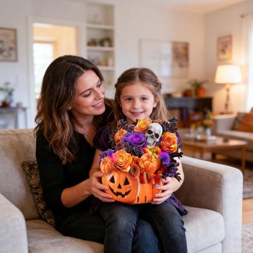 Spooky musical Halloween greeting card
