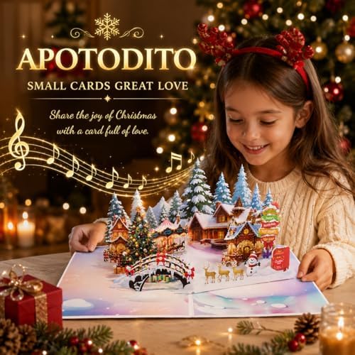 Christmas card with envelope