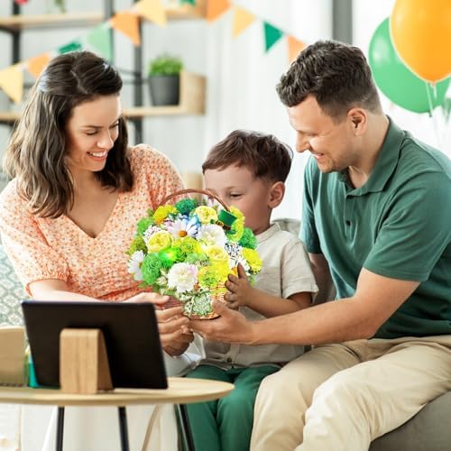 St Patrick's Day card open display