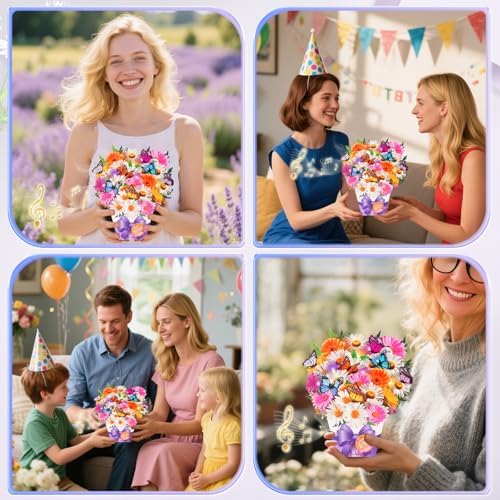 Mini birthday card with envelope