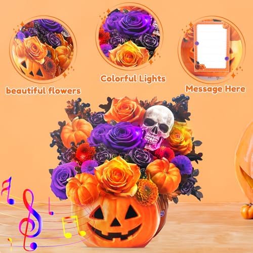 Halloween card with envelope