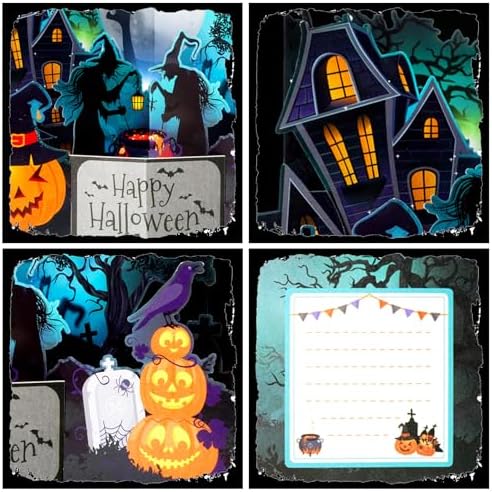 Halloween Card – 3D Pop-Up with Music & Lights
