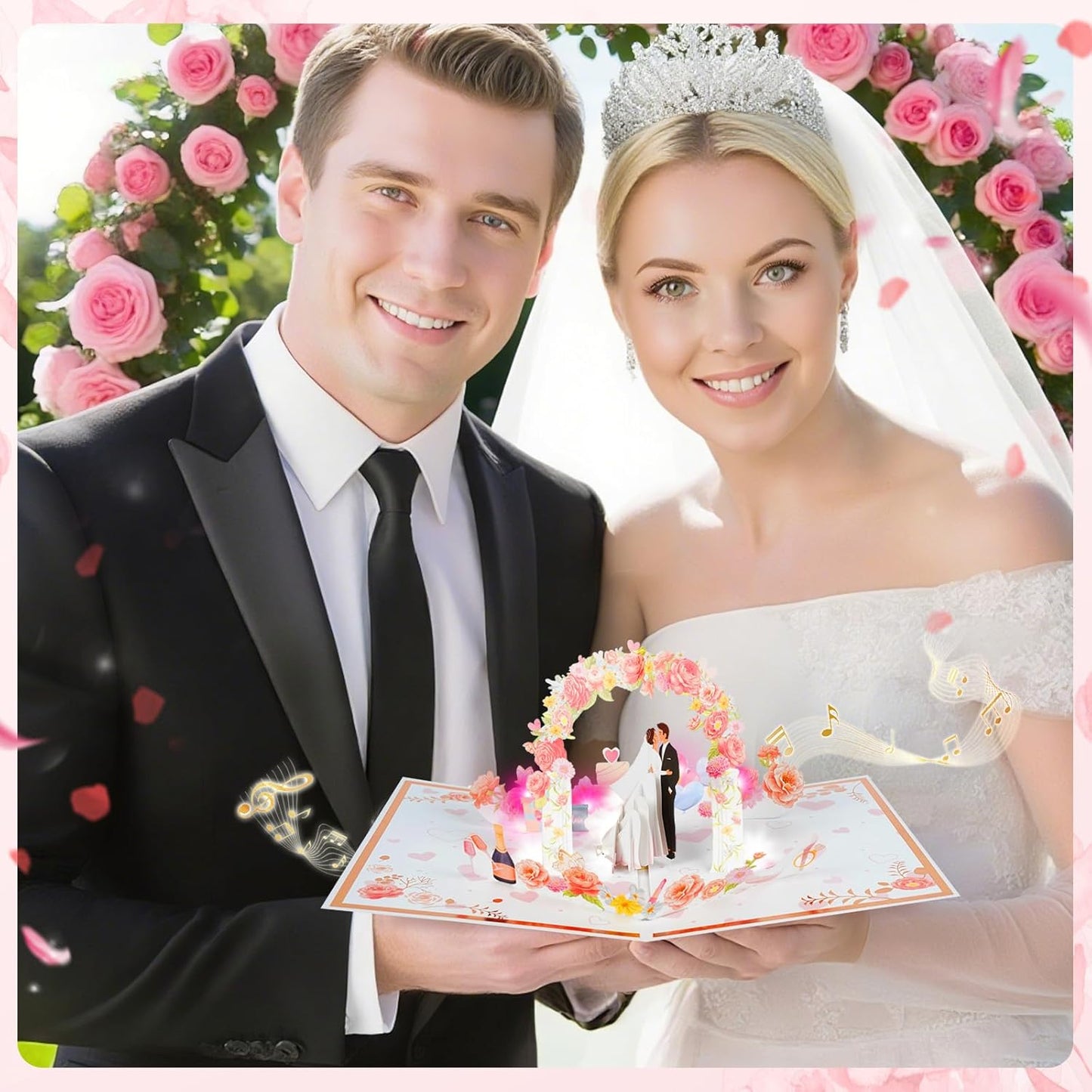 APOTODITO Wedding Card music and lights