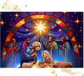 Nativity Christmas Card – 3D Pop-Up with Music & Lights