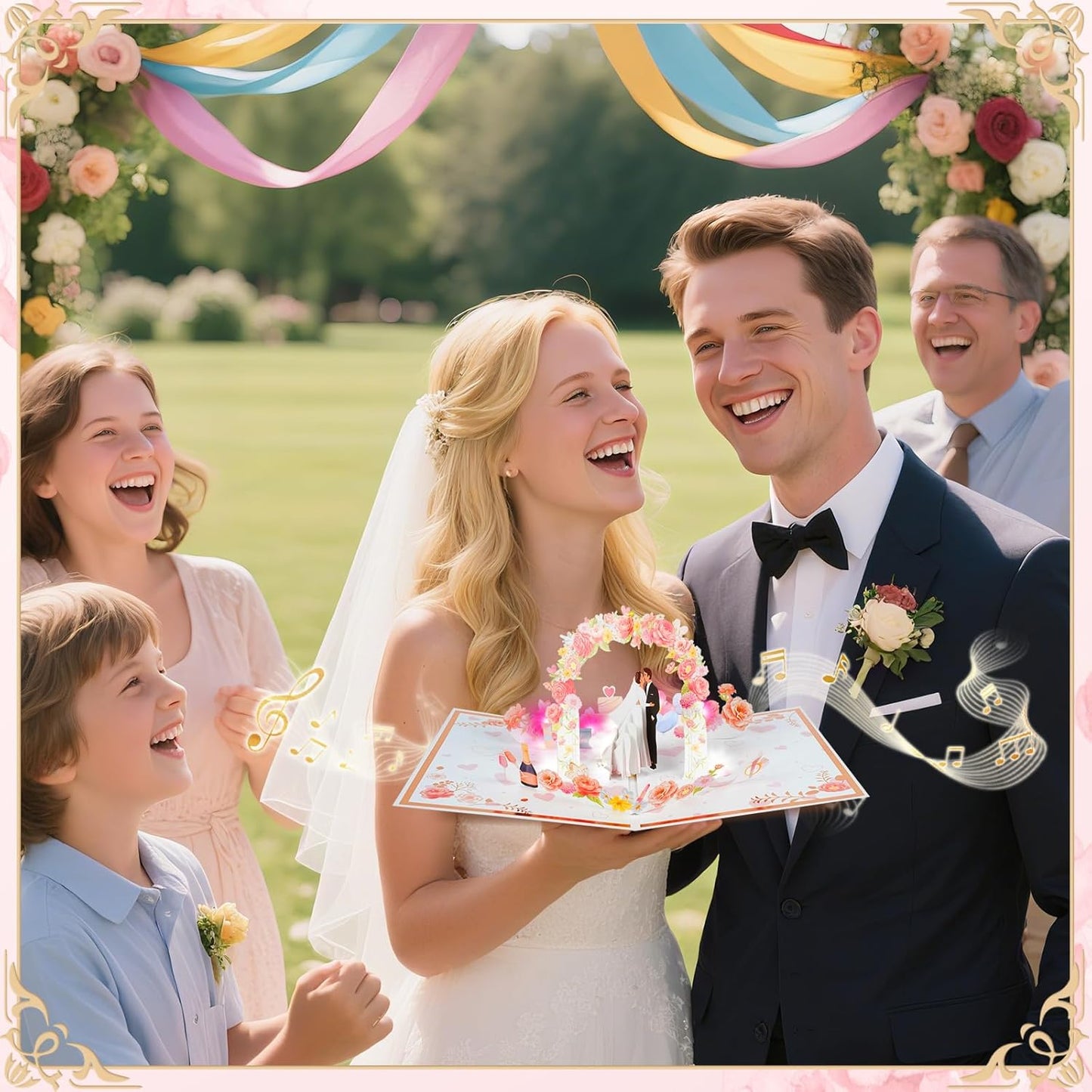 APOTODITO Wedding Card keepsake
